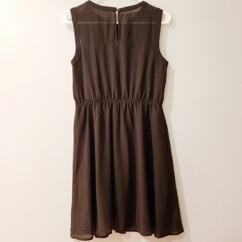 Monteau Black Sleeveless Dress - Picture 5 of 7